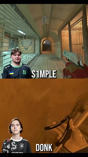 s1mple vs donk rus #CSGO #CS2