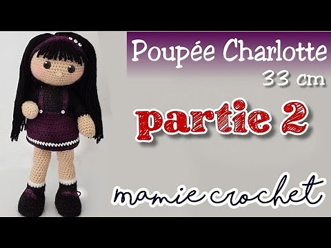 How to make an easy crochet doll part 2 (diy, step by step, tutorial) granny crochet