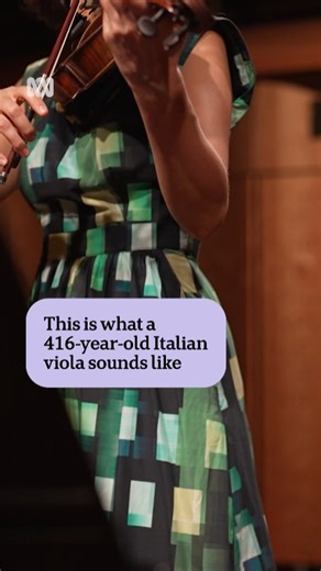 The Australian Chamber Orchestra has welcomed a 416-year-old Italian viola into its collection. Take a listen. Stefanie Farrands’s search took her across the world, into multiple concert halls, and trialling countless instruments — before she finally struck a chord. "I laid it on my collarbone, and the way that it resonated, I just burst into tears. I couldn't believe this instrument would form such a strong bond with me," she said. The instrument is believed to be one of the finest tenor violas