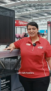 Heaters for every room, in every size! 🏠 | The Warehouse