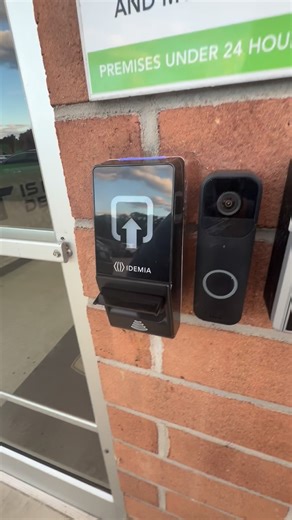 Brand New Biometric Fingerprint Reader at Evolution Health Club! Our old reader has taken a beating over the last 9 years so it was time for a replacement! Huge thank you to Brian Goodman on the install! | Evolution Health Club