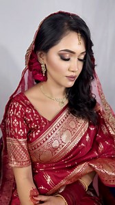 Beautiful red bride, for bridal makeup booking ~ Makeover Finesse by Farhana Chaity, makeup studio hair salon and spa, house 75 Rd 7 block H Banani, Dhaka, 01713065713, 01714057527, #makeover #Bridalmakeup #bridalmakeupartist #bridal #hairsalon #haircolor #keratin #botoxtreatment #facialtreatment #spa #Dhaka #Bangladesh #makeoverfinessebyFarhana Chaity | Makeover Finesse by Farhana Chaity