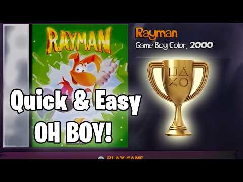 Rayman 30th - Skip Straight to Mr. Dark & Get Oh Boy Trophy