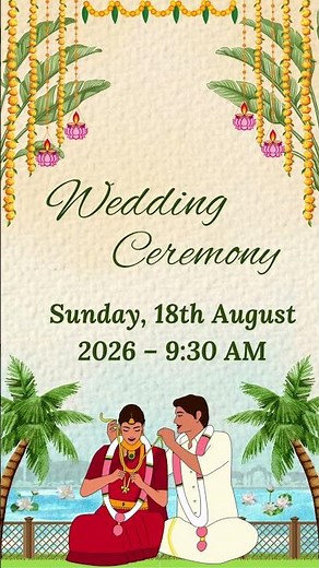 Wedding Invitation Video | Quotes Page | Custom Invitation Template | Flyway Invitation