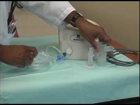 Using Asthma Equipment with Children: Using a Nebulizer