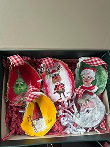 Custom Oyster Shell Paintings - Etsy