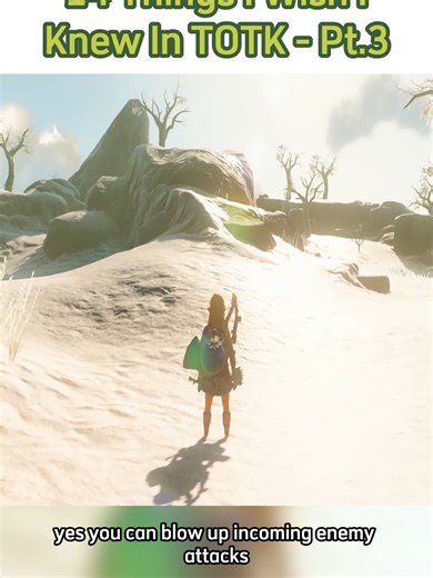 14 Things I Wish I Knew In TOTK - Pt.3 #tearsofthekingdom #thelegendofzelda #zeldatotk #gamingontiktok #games #totk #breathofthewild #botw #tipsandtricks #rankings #zelda