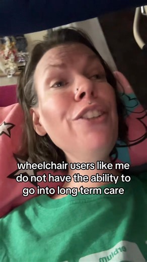 37K views · 1.5K reactions | Long-term care centers are not made for people with physical disabilities 18 through 55. #disability #alliewheelz | Allie Wheelz | Facebook