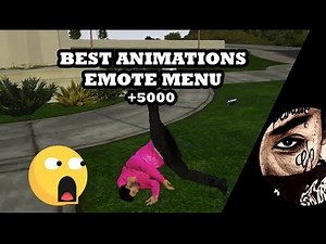 Animations, Walk Styles, Dances Menu - GTA V FIVEM