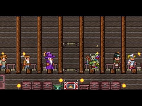 How To Make a NPC Prison In Terraria!!!