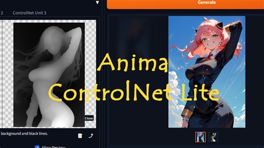 Forge Neo整合包更新，支持Anima ControlNet LLLite