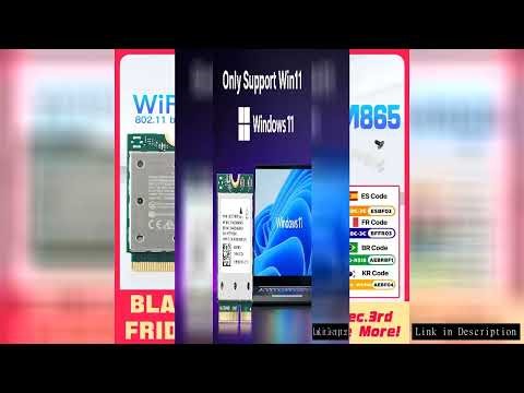 Fenvi 3000Mbps Intel AX210 AX200 Dual Band BT 5.2 WiFi 6E Wireless Network WiFi Card PCI-Express Ada