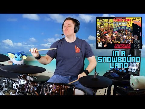 In A Snowbound Land - Donkey Kong Country 2 | Drum Cover