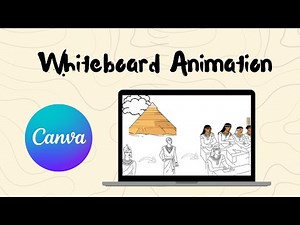 How To Create FREE Whiteboard Animation In Canva
