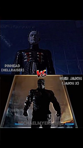 Pinhead (Hellraiser) VS Uber Jason (Jason X)