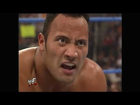 Road Dogg & X-Pac (w/ Shane & Stephanie McMahon) vs Rock. Handicap Match. Triple H as guest referee