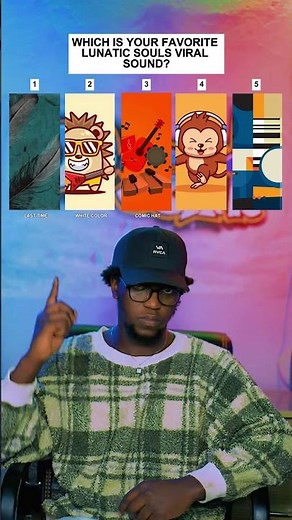 Which Is Your Favorite Lunatic Souls Viral Sound? Last Time, White Color, Comic Hat #shorts #trend