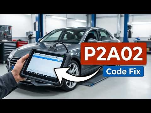 How To Fix P2A02 Code - O2 Sensor Range And Performance Bank 1 Sensor 3 Repair
