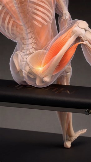 SynerMuscle on Instagram: "This hip stretch releases deep hip tension, unloads the pelvis, and helps take pressure #lowerbackpain #hipmobility #sciaticarelief #spinehealth #mobilitytraining"