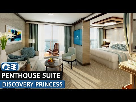 Discovery Princess | Penthouse Suite S4 | Full Walkthrough Tour & Review 4K