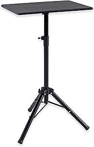 Amazon.com: Victor Portable Adjustable Tripod Desk – Mobile Standing Desk, Height Adjustment (30.5" to 45") for Laptops, Projectors, and More – Compact, Lightweight & Stable for Home, Office, or Classroom (DC530) : Home & Kitchen