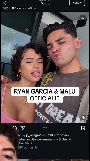 RYAN GARCIA & MALU OFFICIAL!? #ryangarcia#ryan#malu#malutrevejo#influencer#fyp#shocking#explore#xyz#panchodoesitbetter#chisme#hispanic#latino#mexico#drama