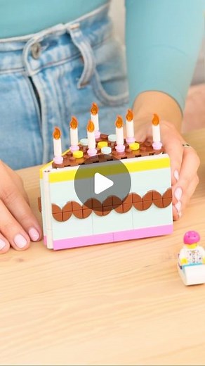 Rosanna Pansino | It’s World Play Day today! I had so much fun building this LEGO Cake to celebrate. It’s so cute! Check out my channel and The @lego Group... | Instagram