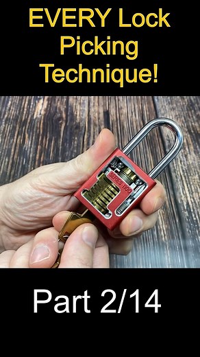 5.1K views · 107 reactions | EVERY Way to Pick a Lock Part 2 #viralvideo #lockpicking #reelsfb #viral #security #lockpickingtool #foryou #LOCK #military | Lock Picking V | Facebook