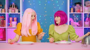 EATING ONLY PINK FOOD FOR 24 HOURS || One Color Food Challenge! Mukbang by 123 GO! FOOD Wish you could try these pretty pink confections? Why don’t you hold your own eating challenge with your friends? Let us know what happens! | 123 GO FOOD