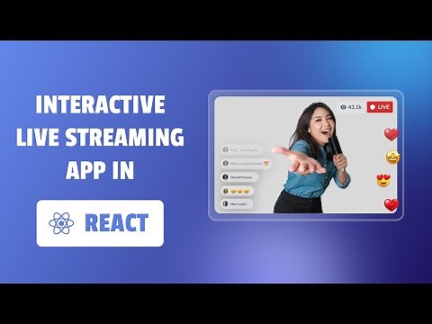 React Interactive Live Streaming with Video SDK