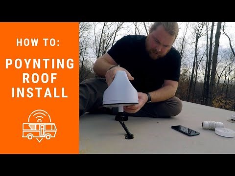 Poynting Roof Mount Install