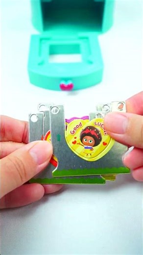 Satisfying With Unboxing & Review Miniature Sticker Maker Set Video l ASMR Videos