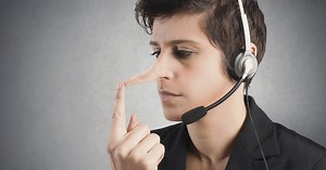 When You Answer The Phone And No One Is There