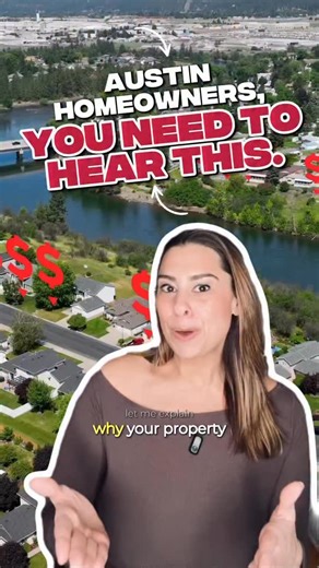 Why your Austin, Texas property taxes can go up, even when your home value goes down 👀 If you own a home in Austin, this is the part no one really explains… A lot of homeowners are seeing lower appraised values but higher tax bills, and yes, that can absolutely happen. Here’s why 👇 Property taxes are based on two things: 1️⃣ Your home’s appraised value 2️⃣ The tax rate And here’s the key part most people miss: 👉 Tax rates can change (even without voter approval). Cities, school districts, and