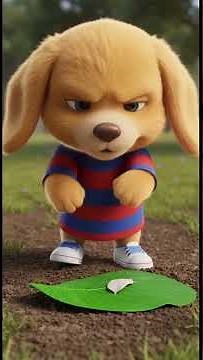 A Puppy and Rabbit's Unexpected Bond #heartwarming #animation