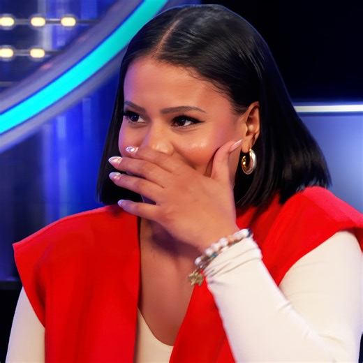 Name something hard to do with your eyes open. 😂😂😂 Steve Harvey walks away from Brittany’s risqué answer! | Family Feud