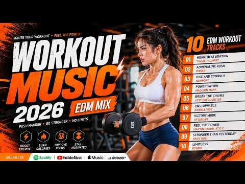 Gym Motivation Music 2026 ⚡ Best Workout Songs for Training & Fitness