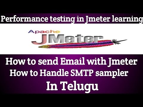 How to send Emails in Jmeter. How to add SMTP sampler