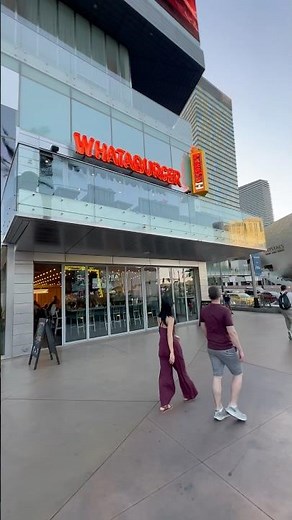 Whataburger Las Vegas Strip - Only One on the West Coast with a Bar, Pizza Place and TVs #lasvegas