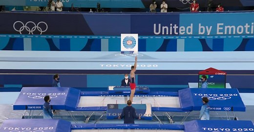 Medal Moment | Tokyo 2020: Trampoline Gymnastics - I Litvinovich (BLR)