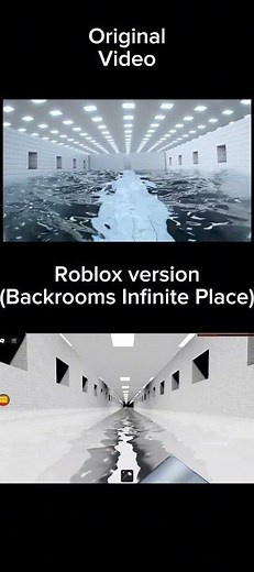 Poolrooms Roblox Recreation #backrooms #robloxbackrooms #roblohorror #poolrooms