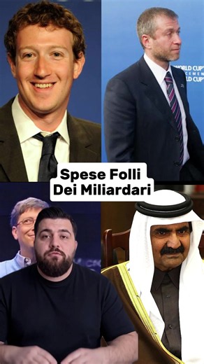 Mark Zuckerberg ha comprato un intero quartiere per vivere in totale privacy con la famiglia. Le spese folli di miliardari come Abramovich, Bill Gates e Bezos mostrano quanto possano superare ogni limite per sicurezza, esclusività e simboli di status unici. #LuxuryLife #Miliardari #Curiosità #Lifestyle #OggettiEsclusivi