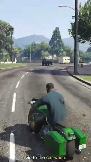 GTA 5 | Repossession Mission - Franklin And Lamar Repossess Green Bike | GTA 5 Chase