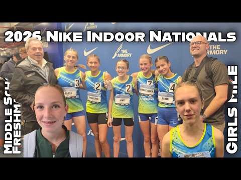 Girls Mile | Nike Indoor Nationals | Middle School | Freshman