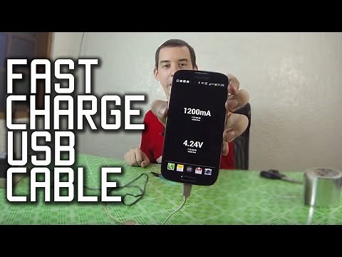 Make a Fast Charge USB cable