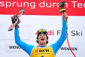 Sci, Franzoni conquista il SuperG a Wengen: è il primo trionfo in carriera
