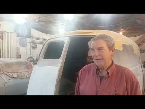 THE 1956 FARGO PANEL TRUCK'S BODYWORK IS FINALLY COMPLETED!