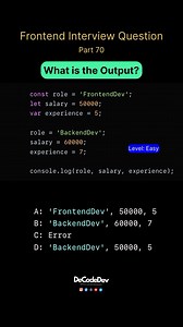 3K views · 153 reactions | Day 70: Frontend interview questions ||...