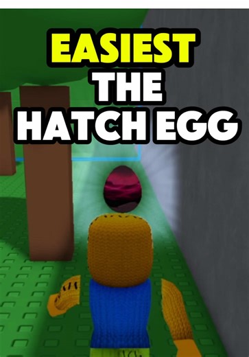 The Easiest The Hatch Egg in NPCs are becoming smart #thehatch #roblox #egghunt #robloxfyp