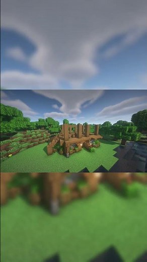 Minecraft Timelapse | Large Medieval House #howtobuild #minecraft #tutorial #medieval #survival
